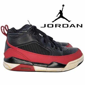 Jordan Flight 5Y Black Gym Red White Athletic Sneaker